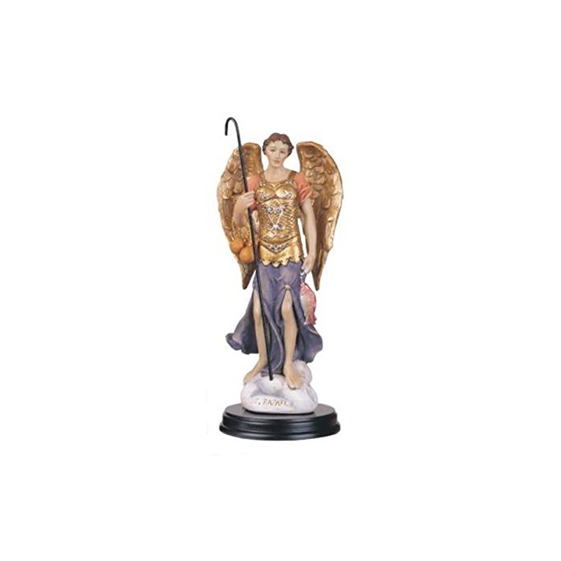 George S. Chen Imports SS-G-205.55 Archangel Raphael Holy Figurine Religious
