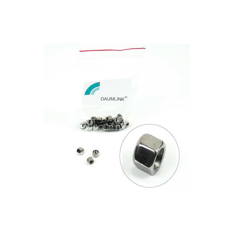 DAUMLINK® Cap nut, low shape DIN 917, material V2A stainless