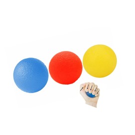 HAHAJAXG Stress Balls for Adults, Hand Exercise Balls with 3 Levels Resistance, Squeeze Balls for Physical Therapy, Grip Strength Trainer Hand Strengthening Devices, Wrist Forearm Finger Exerciser