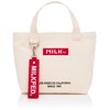 Milkfed 103201053015 Bar and Under Logo Lunch Tote, a