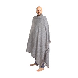 Om Shanti Crafts Meditation Shawl Meditation Blanket Prayer Shawl for Men Women