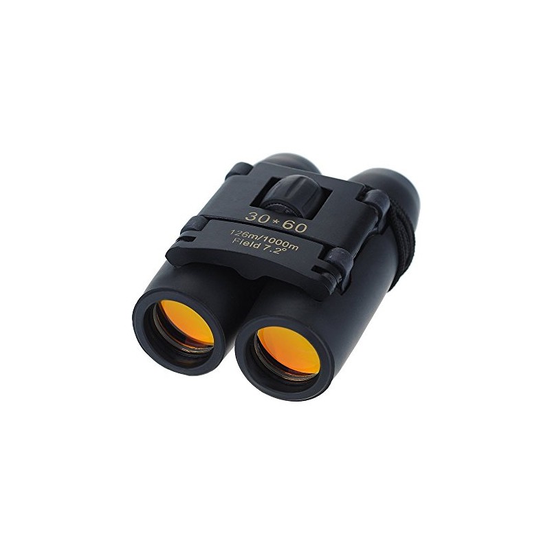 Fa_valley 30x60 Unisex 30x60 Adjustable Mini Folding Lightweight Binoculars