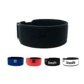 2POOD 4" Weightlifting Belt | CrossFit® Weightlifting Belt | 4-inch Wide and Built for Support, Flexibility, and The Ability to Cross Train Easily