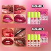 LUHI Gloss de Labios 4 Colores – Brillo Hidratante con