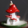 Mushroom Backflow Incense Burners Cute Waterfall Incense Holder with 20