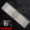 Linear Shower Drain,Large Drainage Capacity Stainless Steel Linear Drain,Effective Unpleasant