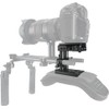 NICEYRIG DSLR Camera Baseplate Switching Kit with 15mm Rod Raiser