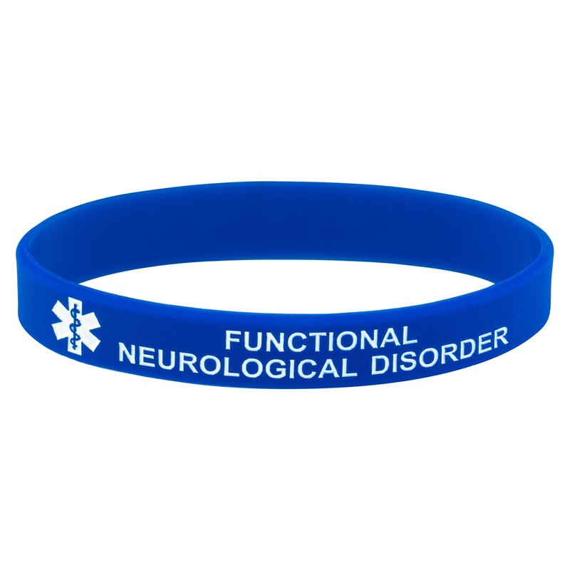 Functional Neurological Disorder (FND) Medical Alert Wristbands – Set of