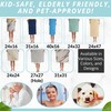 Extra Large Square Shower Mat Non Slip - Soft Loofah