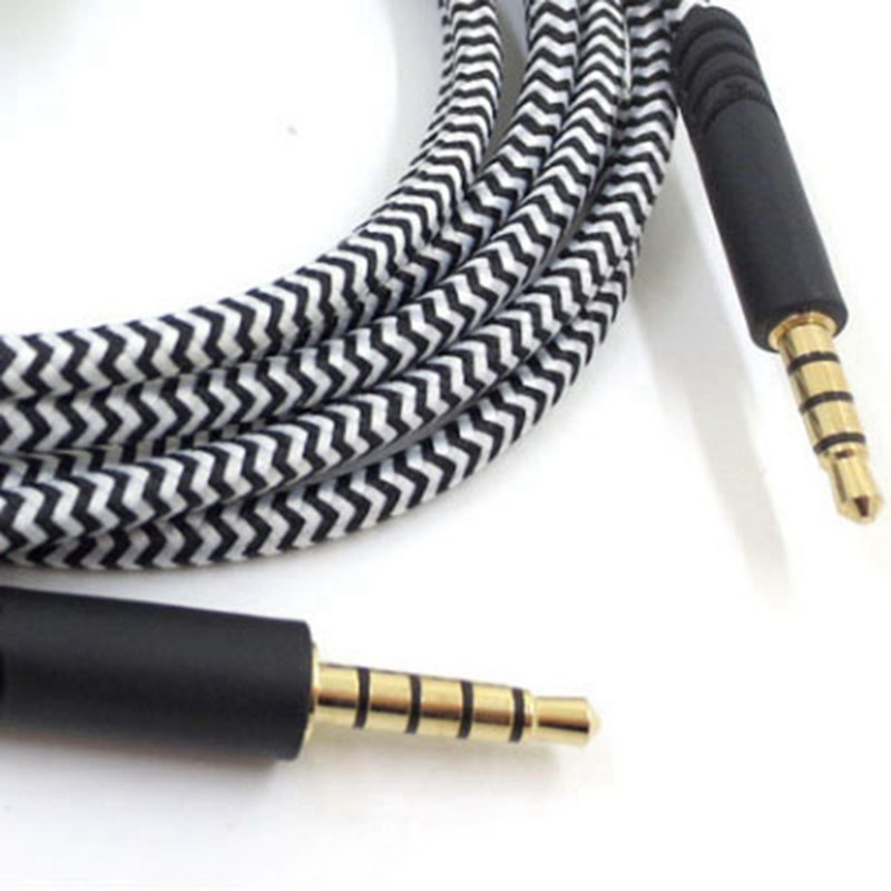 Headphone Cable with Volume Control Adjustable Gaming Headset Cable with