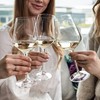 Krosno Large White Wine Glasses Set of 6, 13.2 oz,
