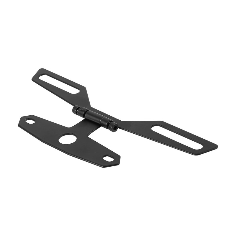 Folding License Plate Holder Rear Bracket Mount ATV Motorcycle,Taillights