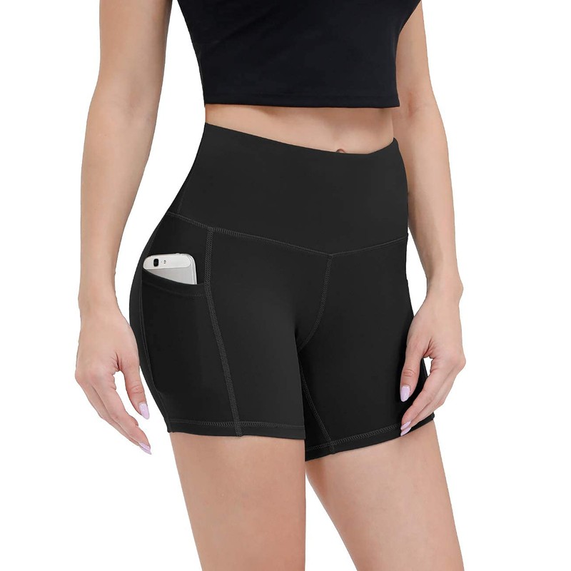 ALONG FIT Yoga Shorts for Women High Waisted Biker Shorts