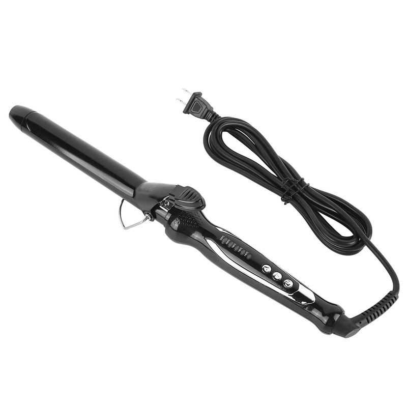 Curling Iron Adjustable Temperature Hair Curler Wand With Ceramic Coating