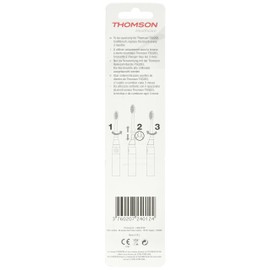Thomson Pack of 2 Replacement Brushes for Travel
