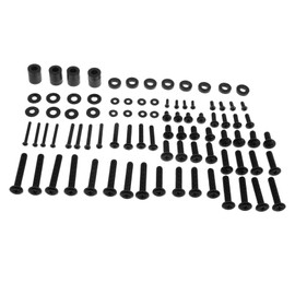 KONTONTY Comprehensive Tv Mount Screw Kit 88pcs Heavy Duty Tv Mounting Hardware Wall Bracket Standoffs for Rv