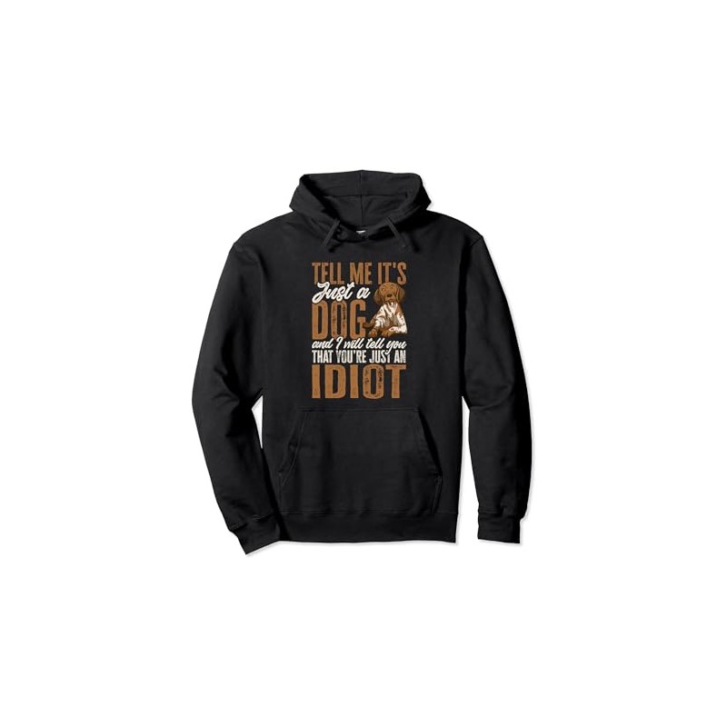 German Shorthaired Pointer GSP Dog Pullover Hoodie