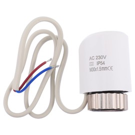 iplusmile E2M917MT9275NRZI0132RH Underfloor Heating Thermostat Switch, Electric Heating Valves, Thermostat Device, White, 7 x 4 x 4 cm