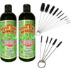 Green Piece® 2 bottles of the 16 oz Cleaner with