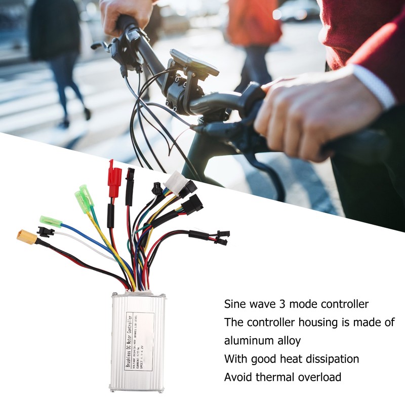 Bike Conversion 17A 3 Mode Sine Wave 6 Tube Controller