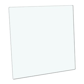 UELKS Tempered Glass Table Top, 36" Square Glass Table Top with Durable and Heat-Resistant,Clear Glass Table Tops Versatile for Dining Table, Kitchen Table,Coffee Tables, Office Table