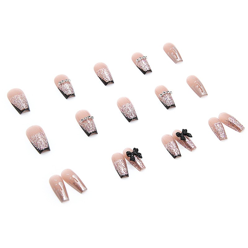 Domiya Z272 Nail Tip, Ballet, Short Nail Tip, Very Short,