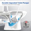 Toilet Brush and Plunger Set, Toilet Plungers for Bathroom Heavy
