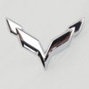 C7 Corvette Stingray Crossed Flags Seat Emblem (Pair)