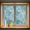 QHY Sunshine Privacy Window Film with Installation Tool Decorative Stained