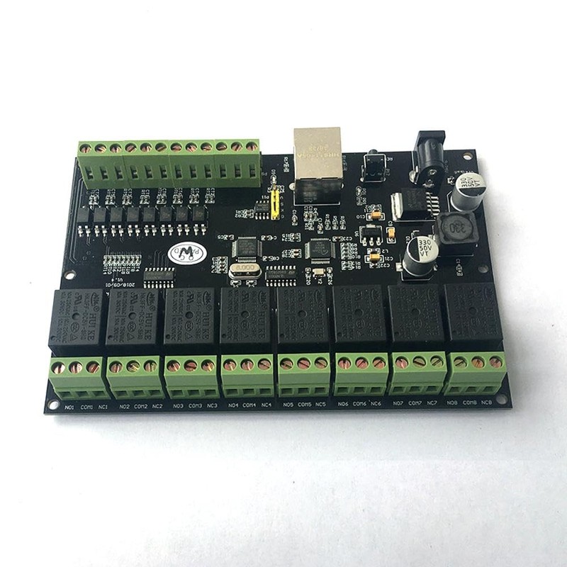 Wireless Relay Module, DC 9-24V 8 Channel Wireless Smart Switch