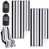 Hahafelt 2 Pack Car Seat Towel Covers with Storage Bag
