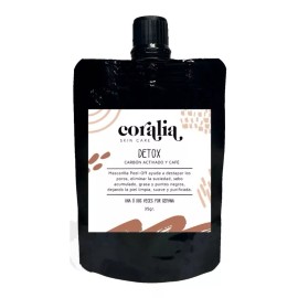 Coralia Mascarilla Detox Coralia De Carbón Activado Y Café