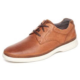 Rockport Men's DresSports 2 Go Plain Toe Shoe, new caramel, 14 W US