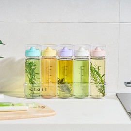 Seamillex cloil, unbreakable and non-flowing Seamillex oil bottle seasoning container 500ml/5, white 5 / 씨밀렉스 클로일 깨짐 없고 흐름 없는 씨밀렉스 오일병 양념통 500ml/5개, 화이트 5개