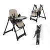 6-in-1 Convertible High Chair with Lockable Wheels | Stable Heavy-Duty