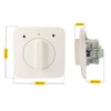 Schellenberg 25003 Shutter Switch In-Wall White