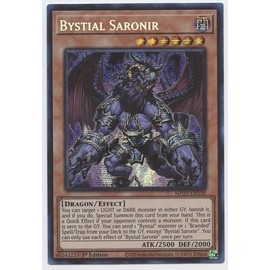 Bystial Saronir - MP23-EN158 - Prismatic Secret Rare - 1st Edition