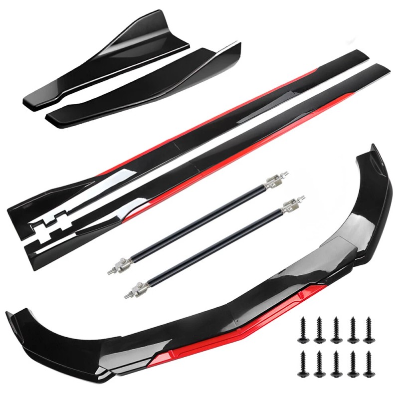 CNPAPC For Toyota Corolla Front Bumper Lip Spoiler Splitter 78.7"