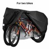 Waterproof Bicycle Cover for Outdoor Storage – 210T Full Bike