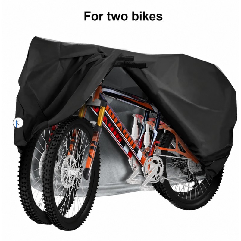 Waterproof Bicycle Cover for Outdoor Storage – 210T Full Bike