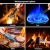 LcFun Torch Lighters 2 Pack Refillable Butane Lighter, Butane NOT