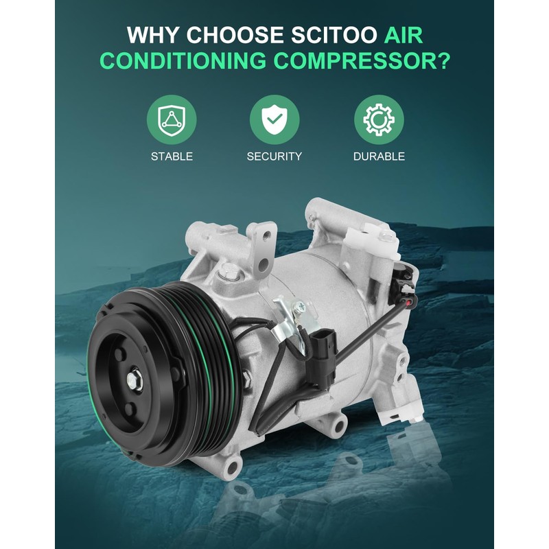 29272C AC Compressor Fit for 2016-2021 for Honda Civic 2.0L