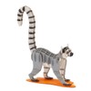 Fridolin 3D Paper Model - Lemur