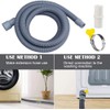 THJOPOKEEL Washing Machine Drainage Hose, Washing Machine Drainage Hose Extended