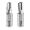 sourcing map 2pcs T30H Torx Screwdriver Bit 1/4" Hex Shank