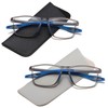 JOON-joon Reading Glasses Men 2 Pairs Sports Style Comfortable and
