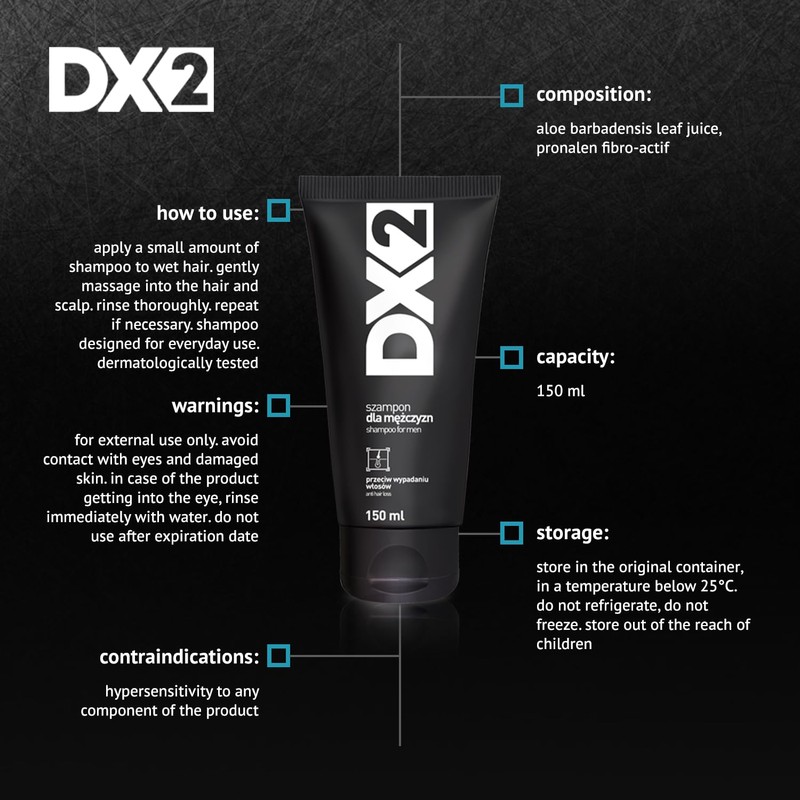 DX2 Anti - hair Loss Shampoo 150ml