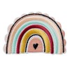 Mono Quick 10600 Rainbow with Heart Appliqué Iron-On Patch