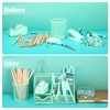 auroray Green Desk Organizers and Accessories, Teal Office Supplies Set