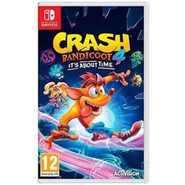 ACTIVISION VJGSWIACT20294228 Crash Bandicoot 4 It's About Time Switch Video Games, Colourful, M